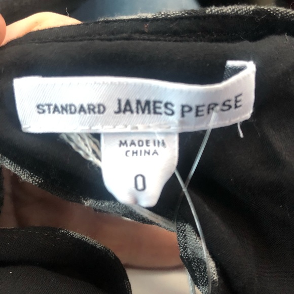 🆕 JAMES PERSE Twist Front Shift Dress 0 - Picture 10 of 13